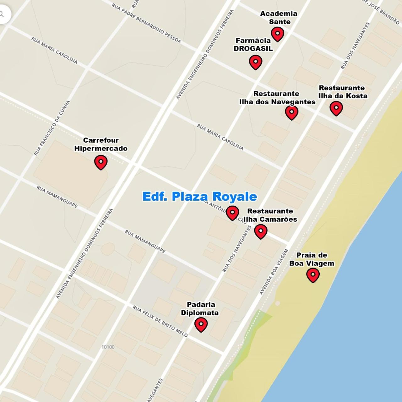 Apartamento, Vista Mar, Praia De Boa Viagem, Hospedes Exigentes! Recife Exteriér fotografie