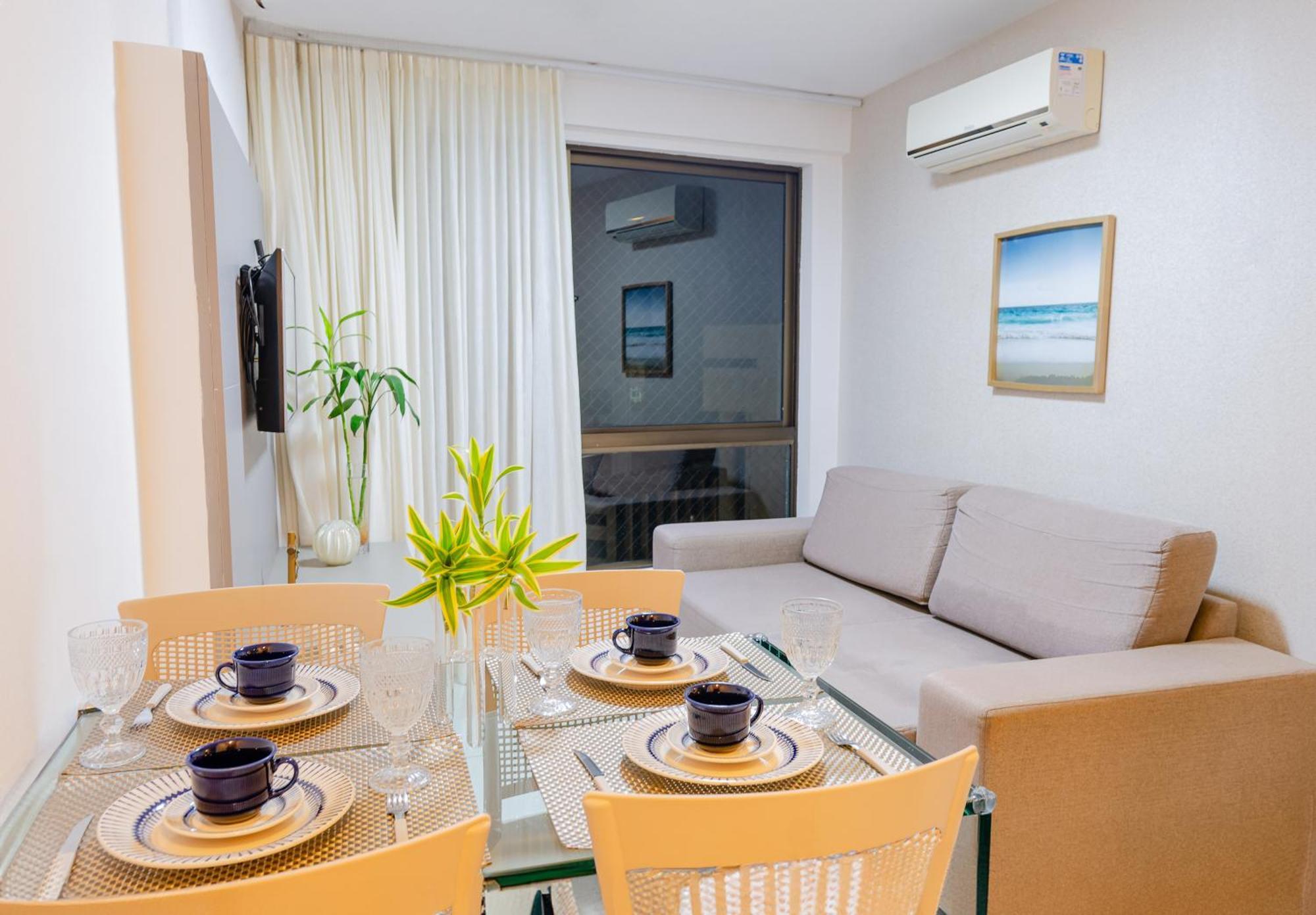 Apartamento, Vista Mar, Praia De Boa Viagem, Hospedes Exigentes! Recife Exteriér fotografie