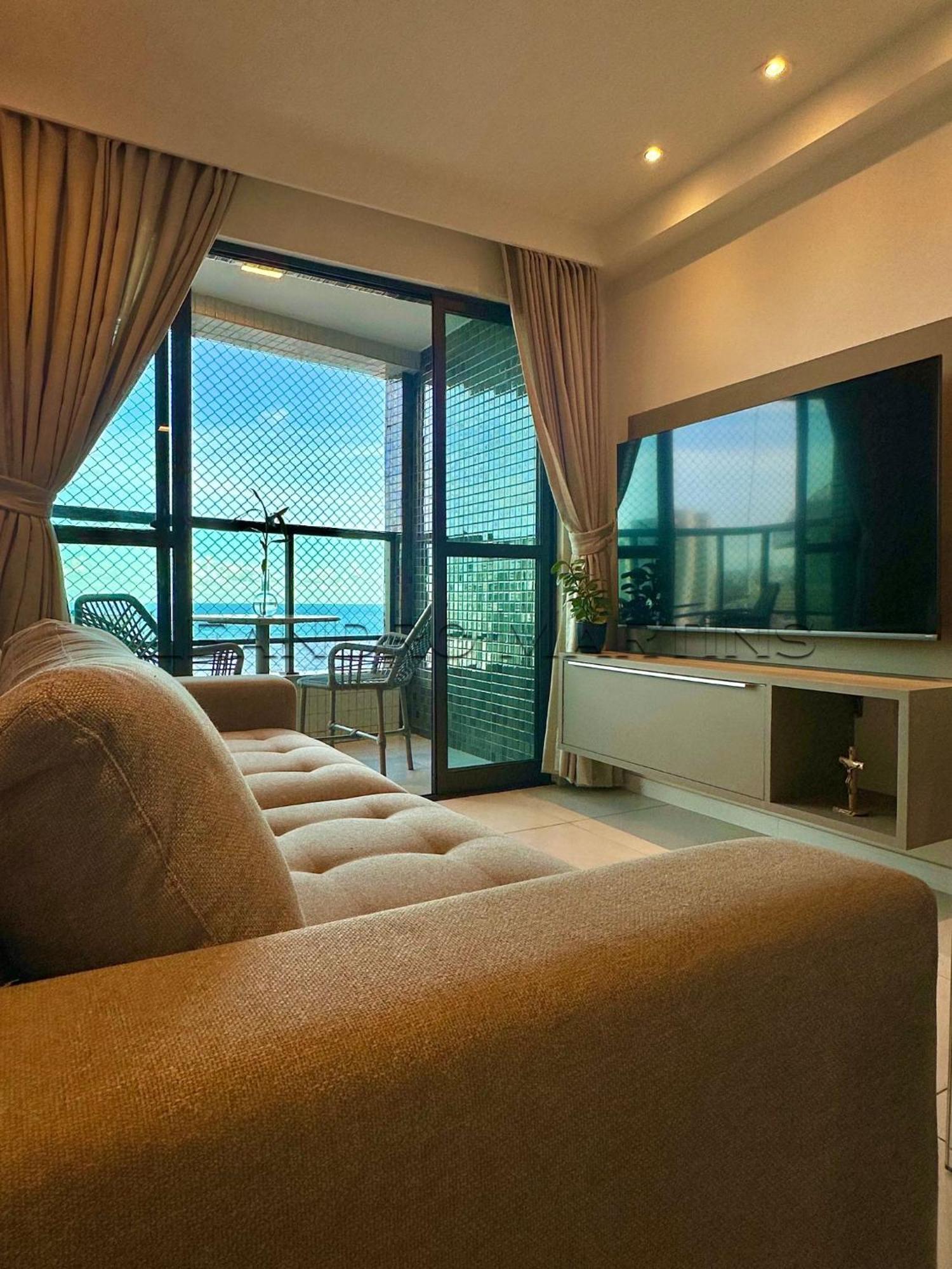 Apartamento, Vista Mar, Praia De Boa Viagem, Hospedes Exigentes! Recife Exteriér fotografie