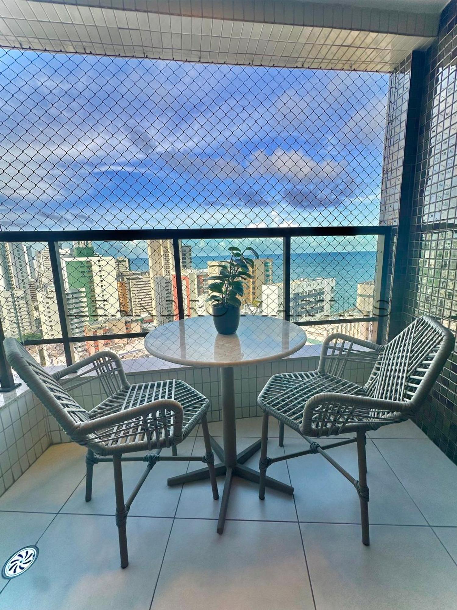 Apartamento, Vista Mar, Praia De Boa Viagem, Hospedes Exigentes! Recife Exteriér fotografie